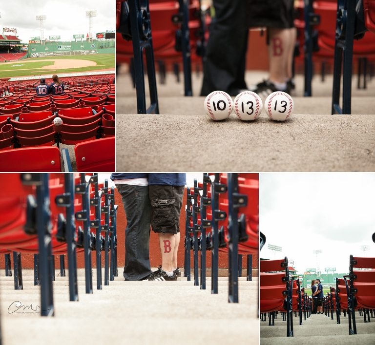 fenway park engagement photos-6